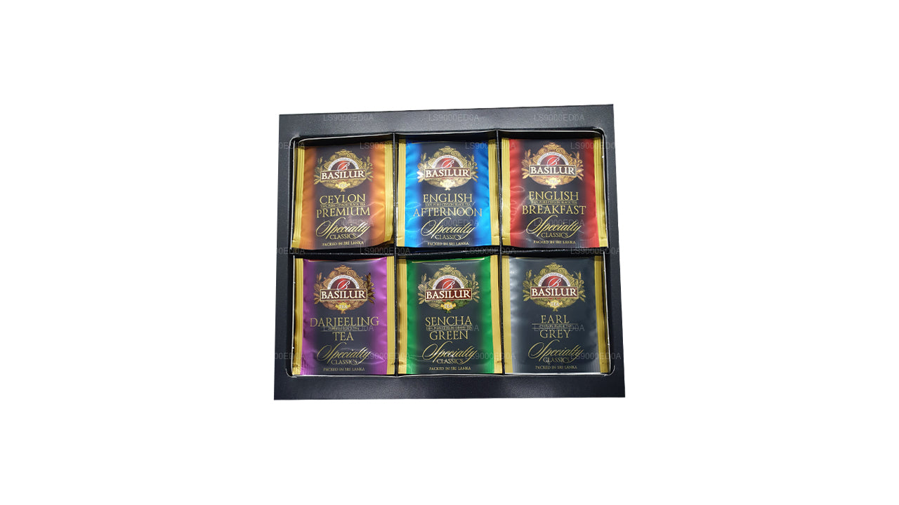 Basilur Kinkekarp Erinevad Specialty Classics (115g) 60 ümbrisega teekotid