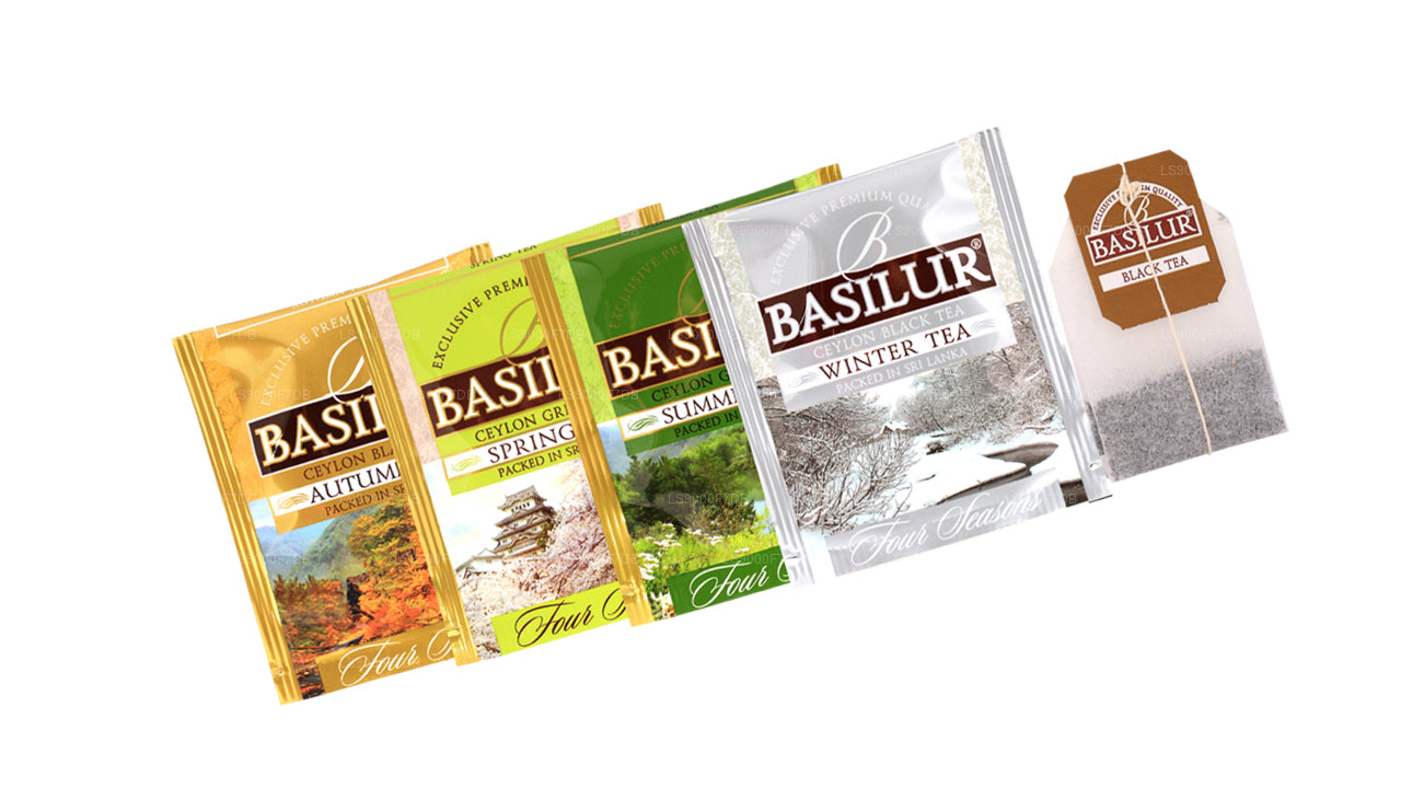 Basilur „Four Seasons Assorted” (70g) 40 ümbrisega teekotid