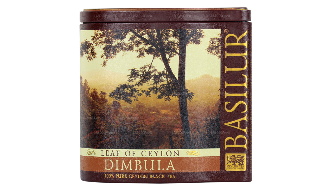 Basiluri Leht Tseiloni „Dimbula” (100g) Caddy