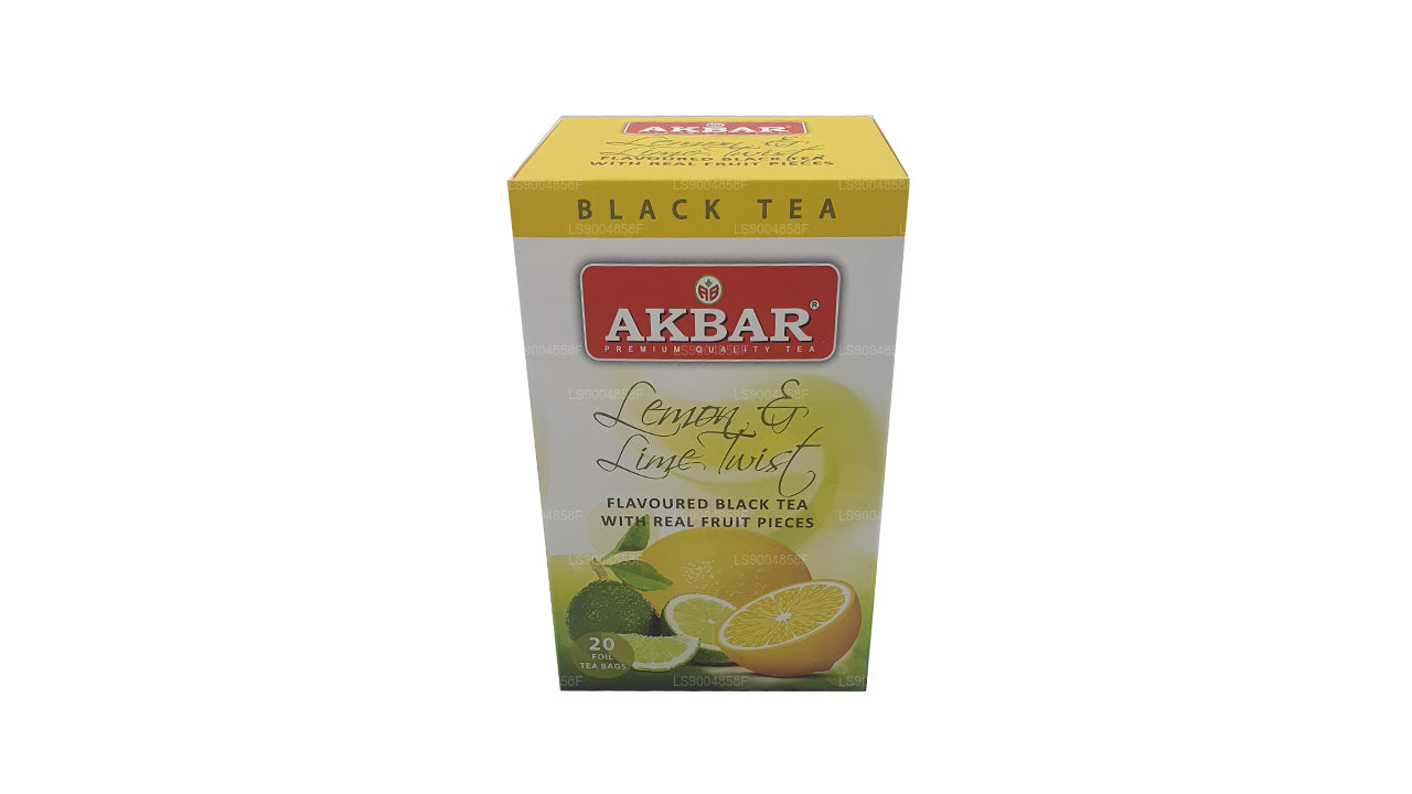 Akbar Sidruni ja Lime Twist Tea (40g) 20 teekotid