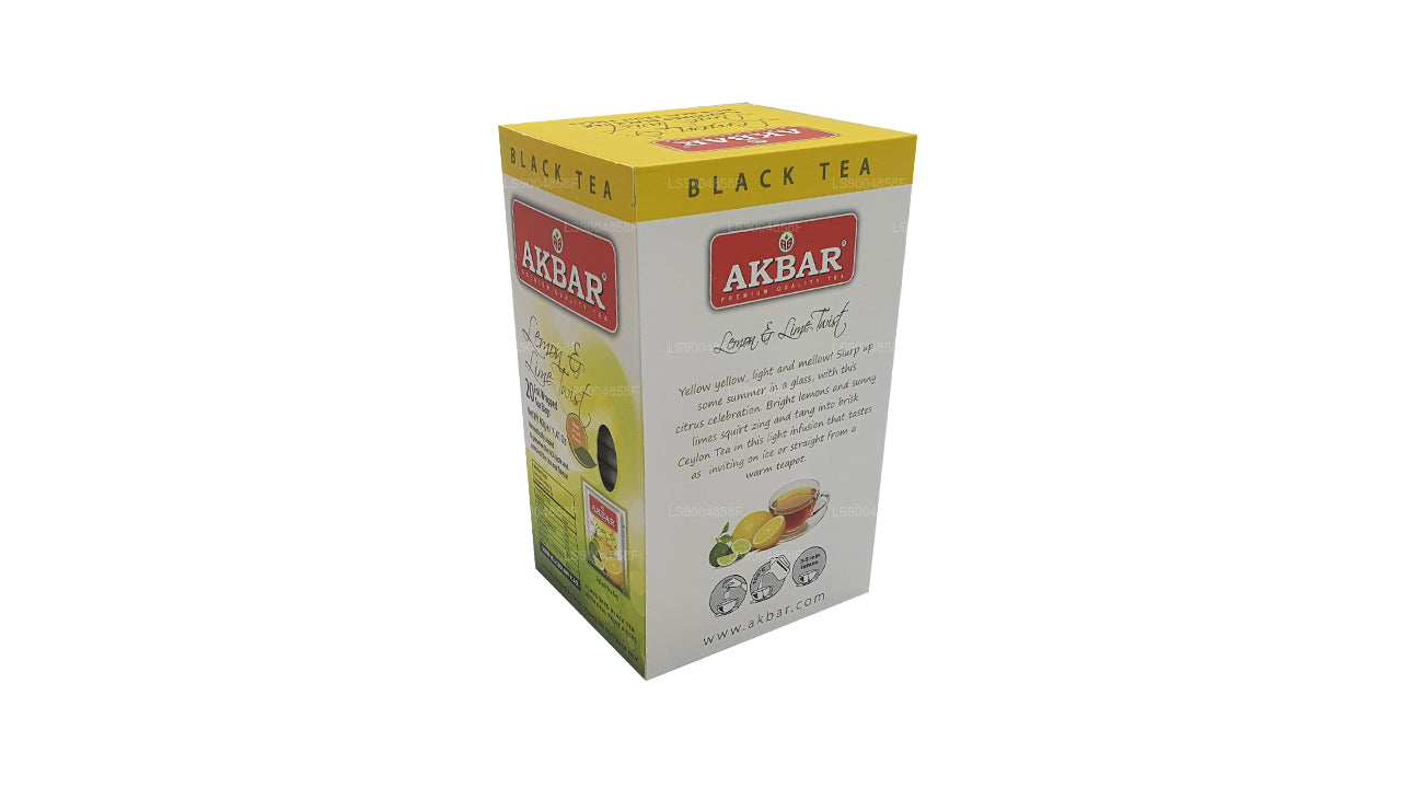 Akbar Sidruni ja Lime Twist Tea (40g) 20 teekotid