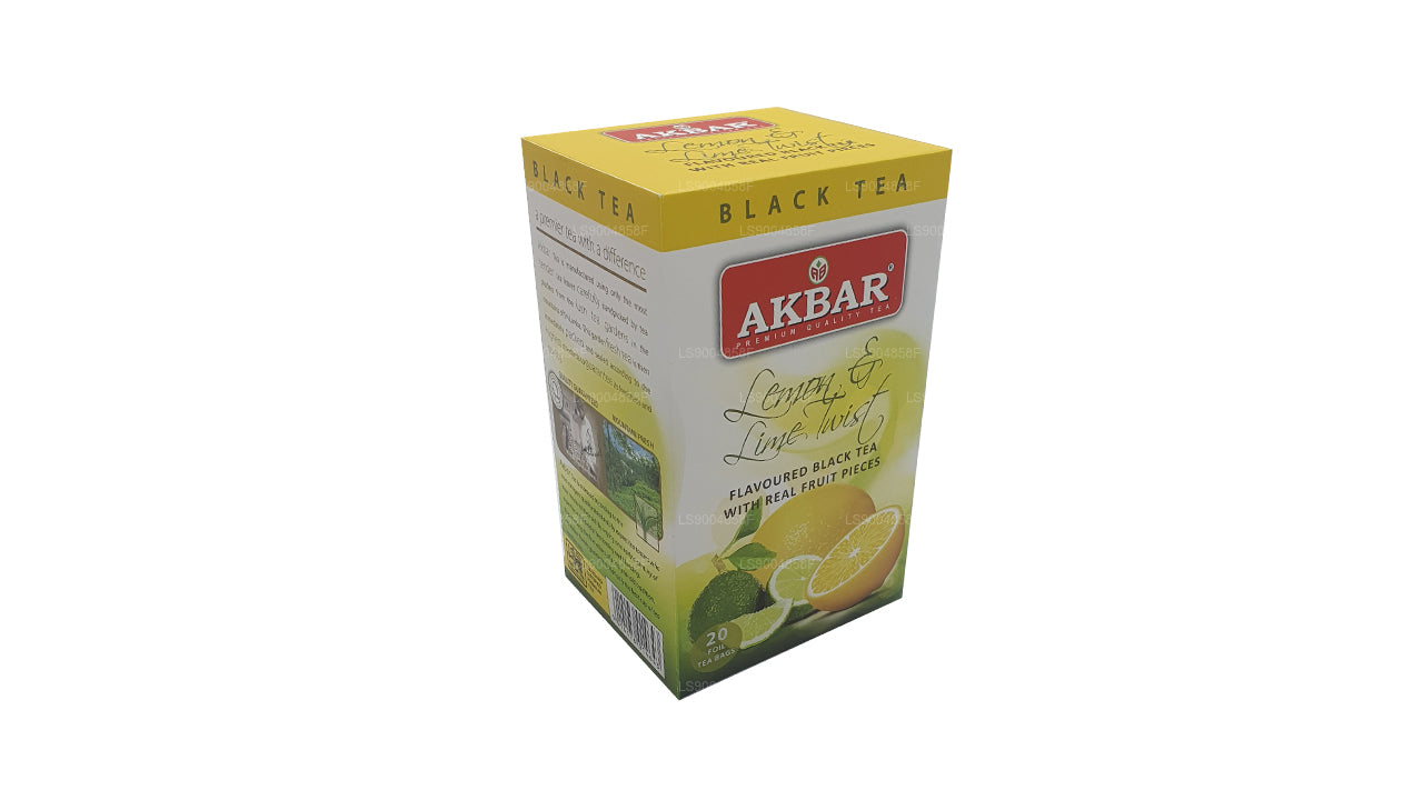 Akbar Sidruni ja Lime Twist Tea (40g) 20 teekotid