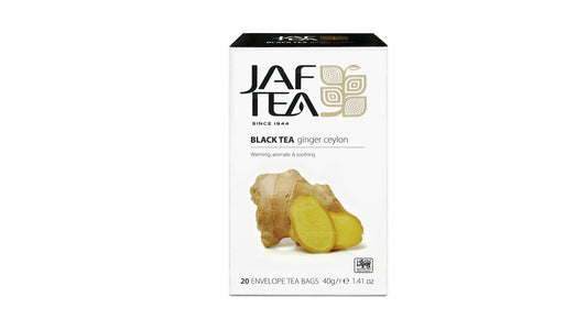 Jaf Tea Pure Spice kollektsiooni must tee ingver Tseiloni (40g) 20 tee kotid