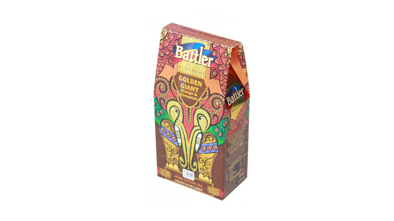 Battler Golden Giant apelsini ja kaneeli lahtine tee (100g)