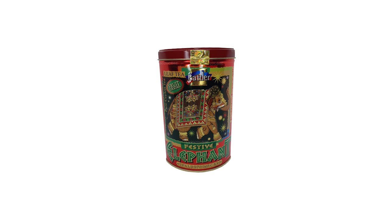 Battler Pidulik Elephant Fruit Cocktail Tin Caddy (100g)