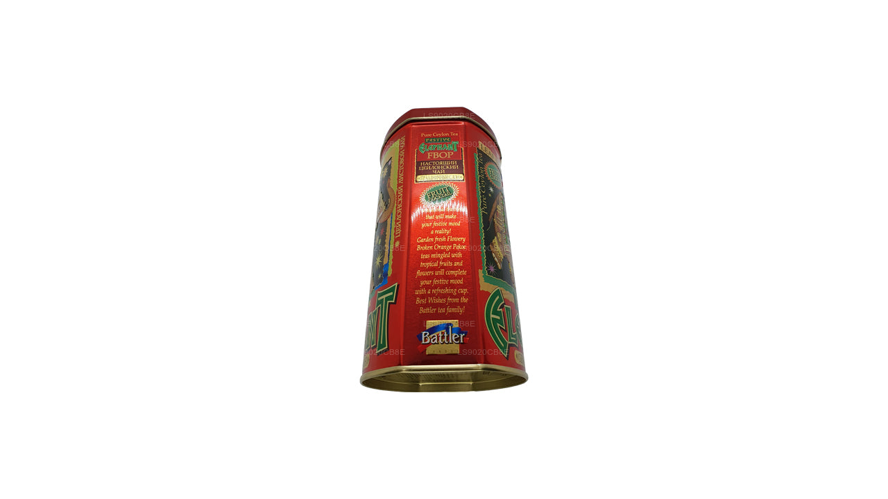 Battler Pidulik Elephant Fruit Cocktail Tin Caddy (100g)