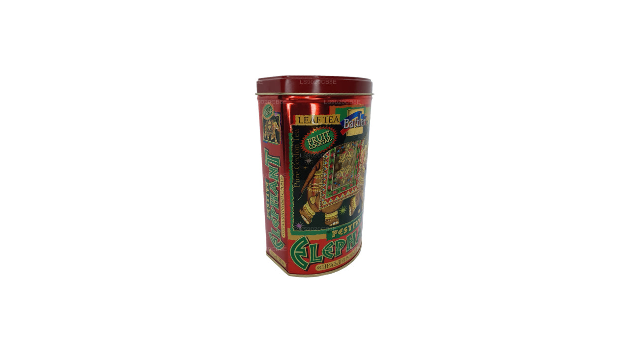 Battler Pidulik Elephant Fruit Cocktail Tin Caddy (100g)