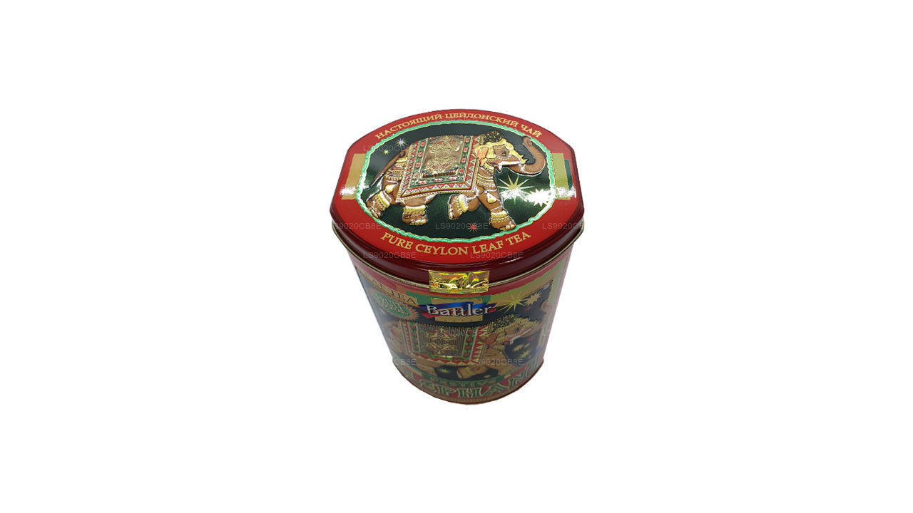 Battler Pidulik Elephant Fruit Cocktail Tin Caddy (100g)