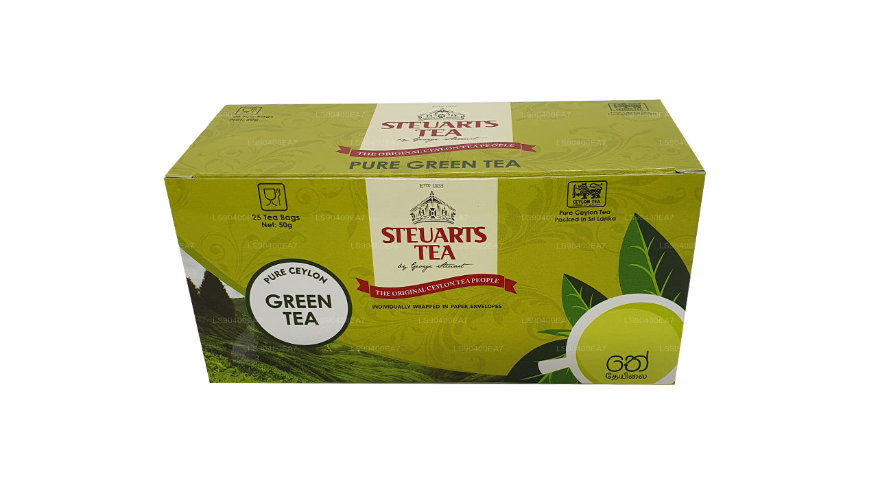 George Steuart Pure Green Tea (50g) 25 teekotti