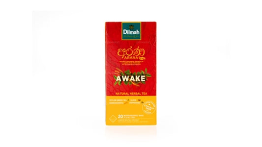 Dilmah Arana Awake looduslik taimne roheline tee (20 tagless tee kotid)