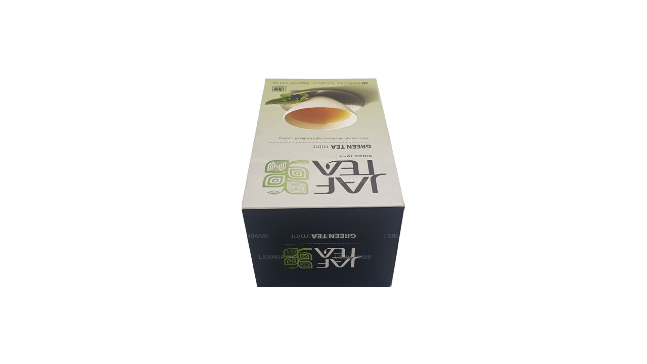 Jaf Tea Pure Green Collection Green Tea Mint Foolium Envelop Tee Kotid (40g)