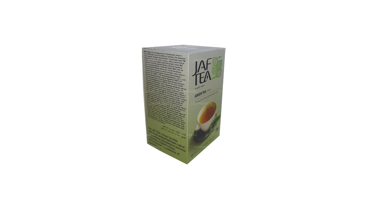 Jaf Tea Pure Green Collection Green Tea Mint Foolium Envelop Tee Kotid (40g)