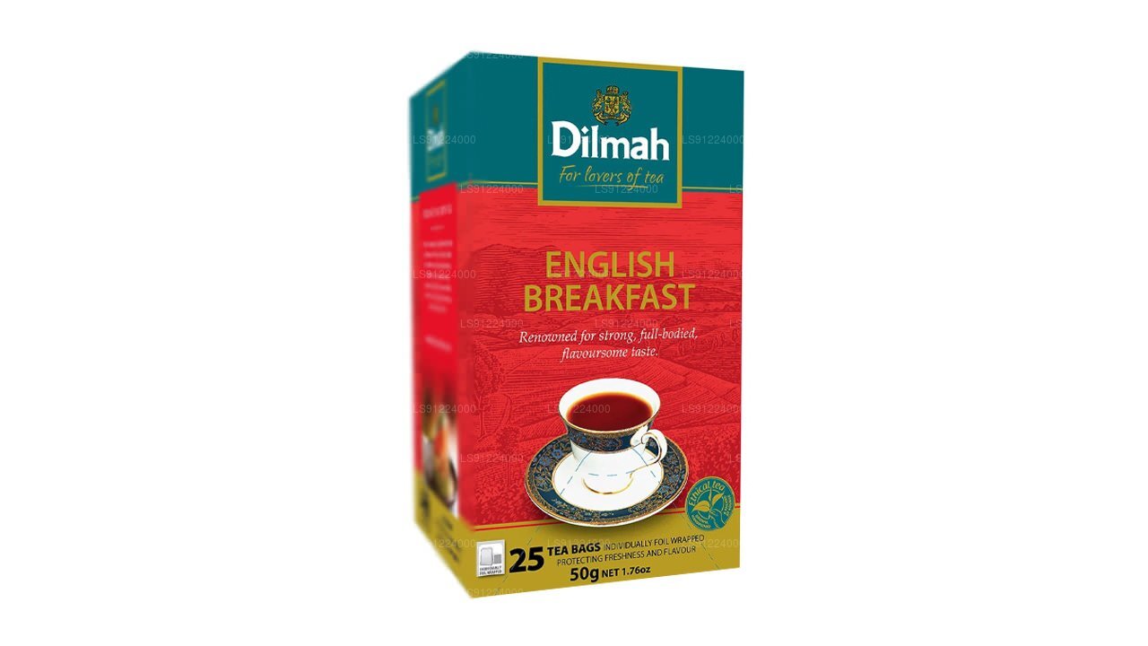 Dilmah Inglise hommikusöögi tee (50g) 25 teekotid